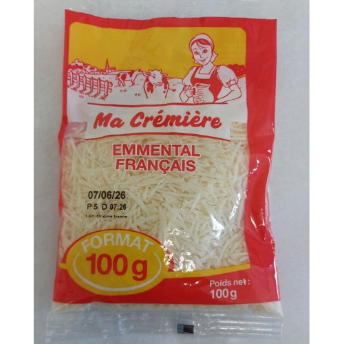 Emmental français  râpé - 100 g