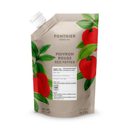 Purée PONTHIER de Fruits Poivron Rouge - 1 kg