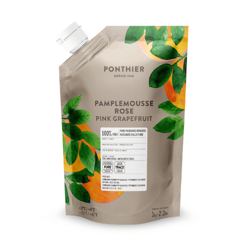 Purée PONTHIER de Fruits Pamplemousse Rose - 1 kg