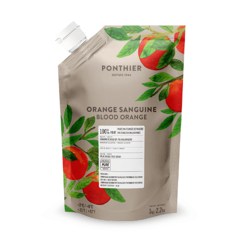 Purée PONTHIER de Fruits Orange Sanguine - 1 kg