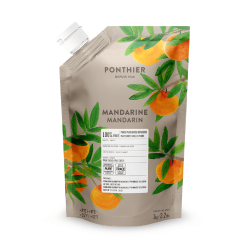 Purée PONTHIER de Fruits Mandarine - 1 kg