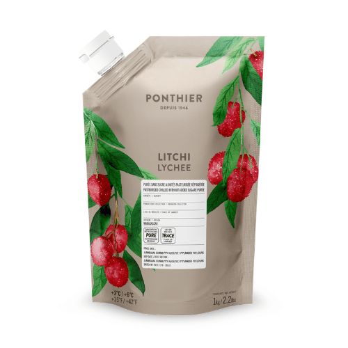 Purée PONTHIER de Fruits Litchi - 1 kg