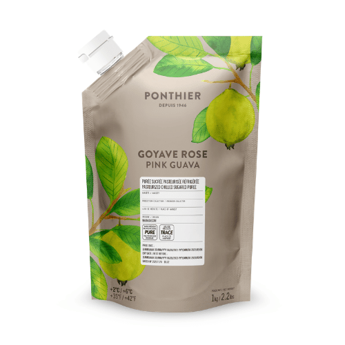 Purée PONTHIER de Fruits Goyave Rose - 1 kg