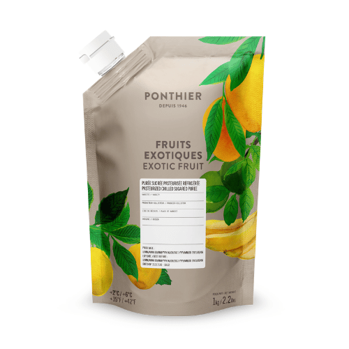 Purée PONTHIER de Fruits Fruit Exotiques - 1 kg