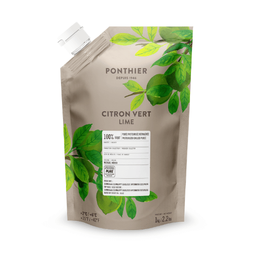 Purée PONTHIER de Fruits Citron Vert - 1 kg