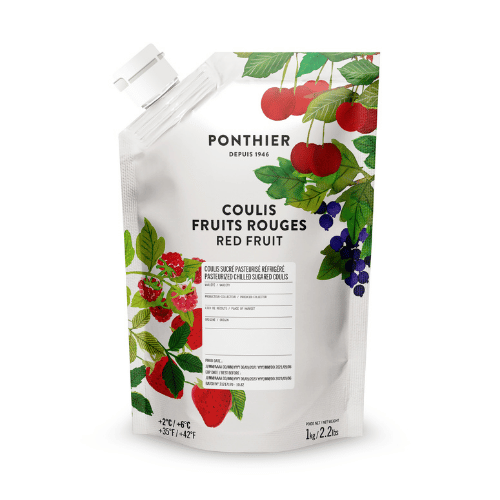 Coulis PONTHIER de Fruits Rouges - 1 kg