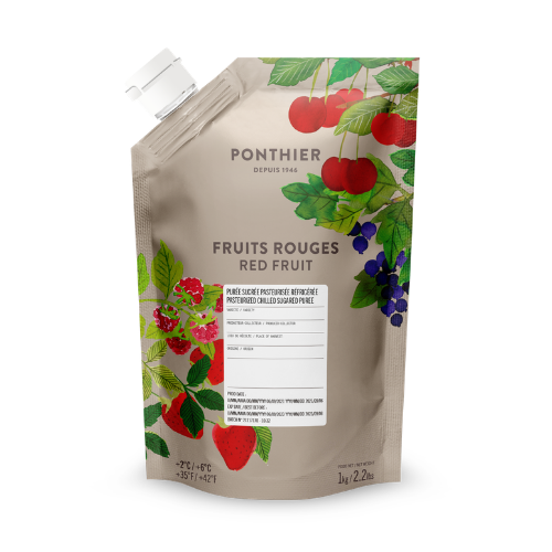 Purée PONTHIER de Fruits Rouges - 1 kg