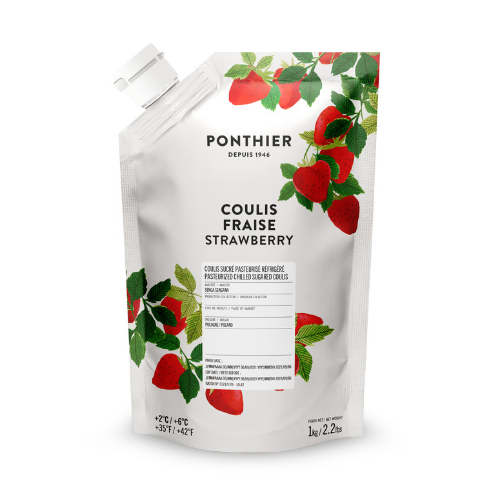 Coulis PONTHIER de Fruits Fraise - 1 kg