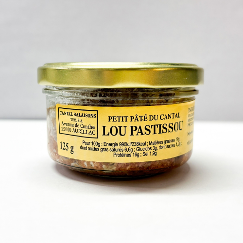 Pâté du Cantal - Pastissou - 125g