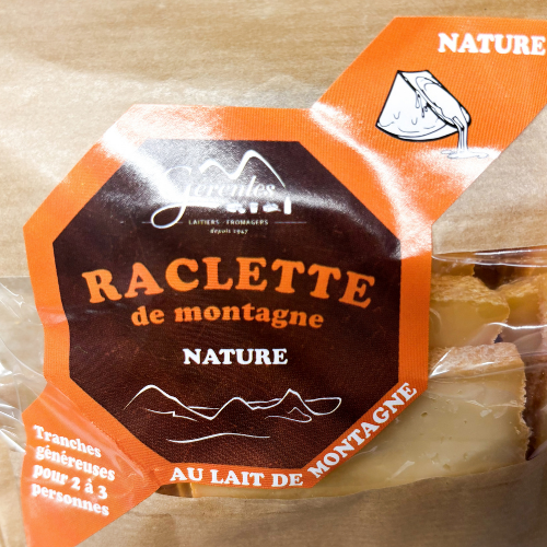 Raclette de montagne - Nature - 400g