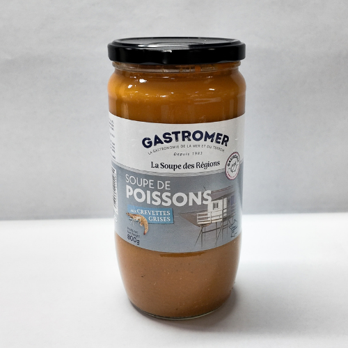 Soupe de poissons aux crevettes grises - 800g
