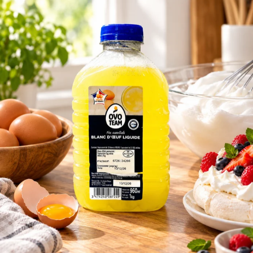 Blanc d’œuf liquide pasteurisé – 1K