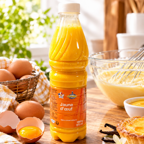 Jaune d’œuf liquide pasteurisé – 1K