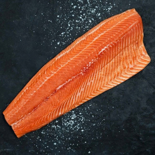 Filet de Saumon d'Écosse avec peau LABEL ROUGE – frais livré