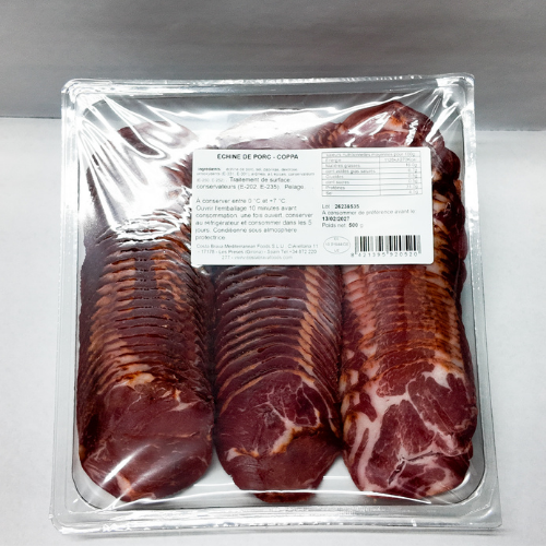 Coppa de porc - 50 tranches