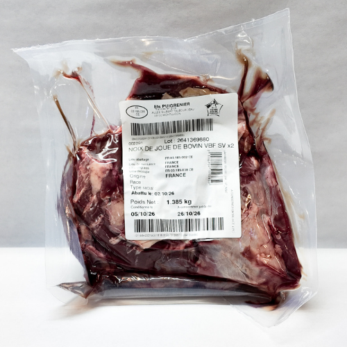Noix de joue de bœuf - 1400g / 1600g