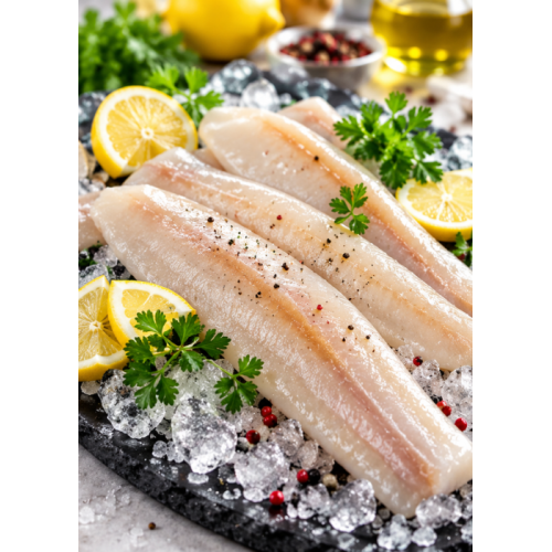 Filets de sole – Surgelé  – 800g