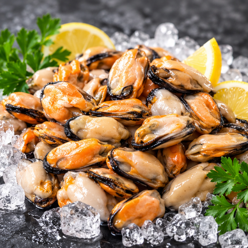 Moules décortiquées – Surgelé - 800g