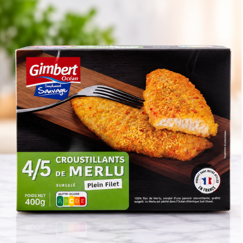 Commandez votre croustillant de merlu, 400 g livrés