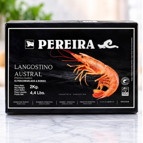 Crevettes rouges d'Argentine – Surgelé  – 2Kg