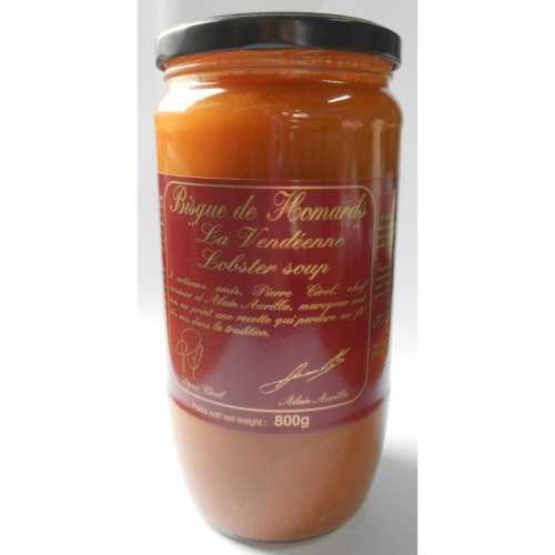 Vente Bisque de homards conserve - 80 cl - Achat en ligne et livraison à domicile