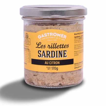 Rillettes sardine au citron - 170 g