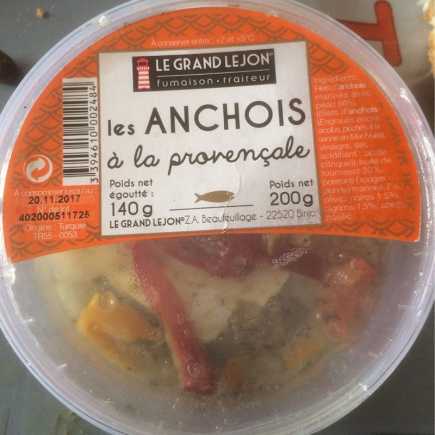 Anchois marinés à la provencale - 200g