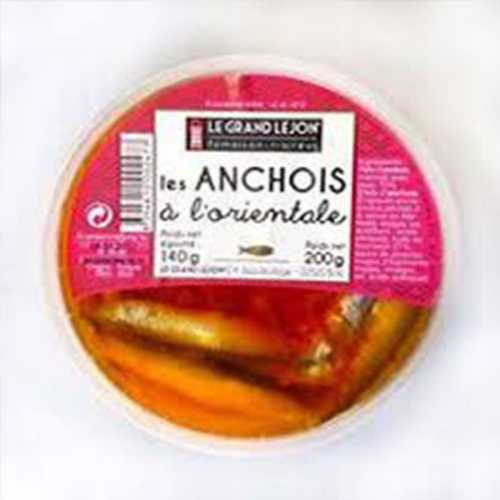 Anchois marinés à l'orientale -200 g