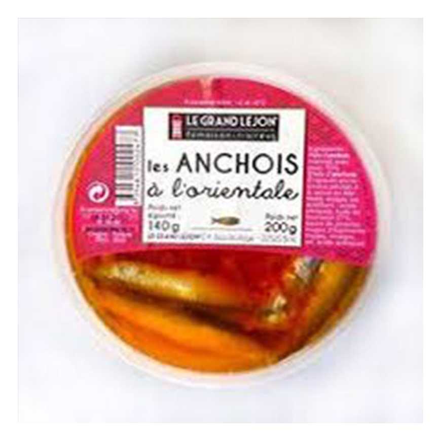 Anchois marinés à l'orientale -200 g