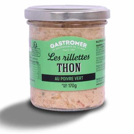 Rillettes de Thon au poivre vert - 170 g