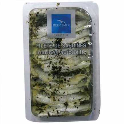 Filets Sardines Marinées au Basilic - 200g