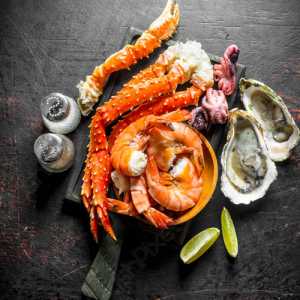 Plateaux de fruits de mer