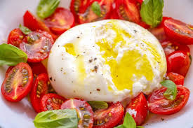 Burrata di bufala, tomates & basilic